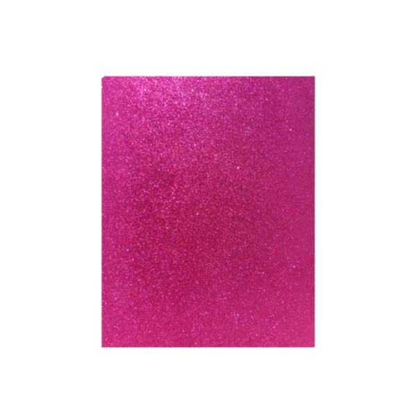 FOAMY ESCARCHADO SYSABE CARTA FUCSIA