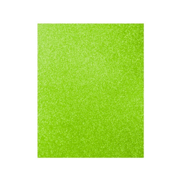 FOAMY ESCARCHADO SYSABE CARTA VERDE MANZANA (10 UNIDADES) 20991546