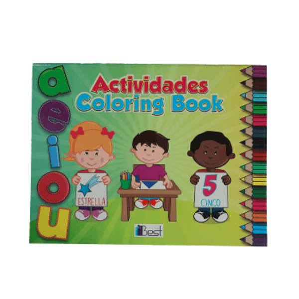 LIBRO COLOREAR ACTIVIDADES