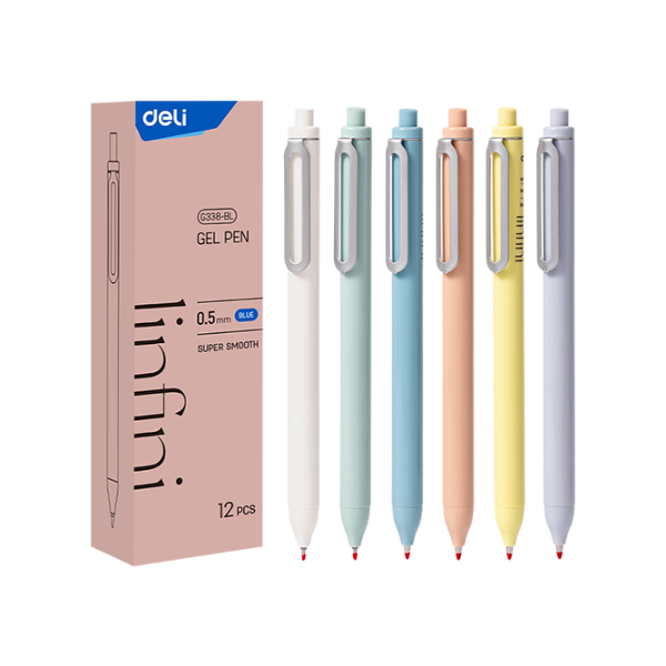 BOLIGRAFO AZUL DE GEL RETRACTIL
