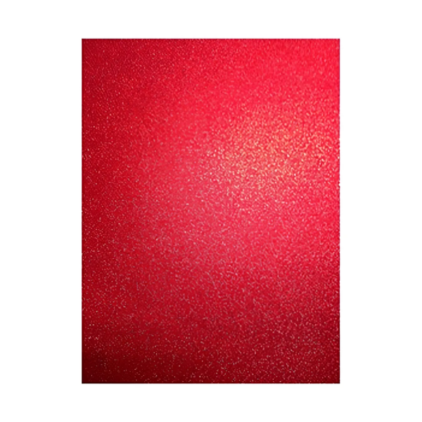 CARTULINA ESCARCHADA ROJO 50X65