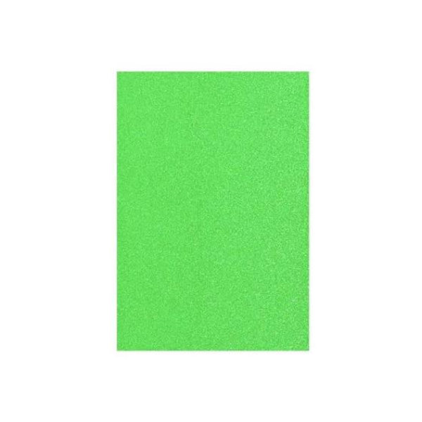 FOAMY ESCARCHADO SYSABE CARTA VERDE CLARO (10 UNIDADES) 20991578