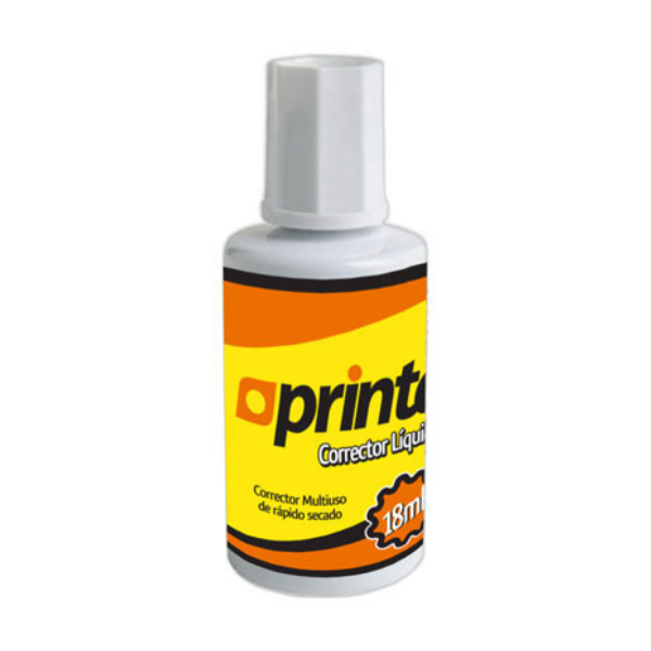 CORRECTOR LIQUIDO DE BROCHA